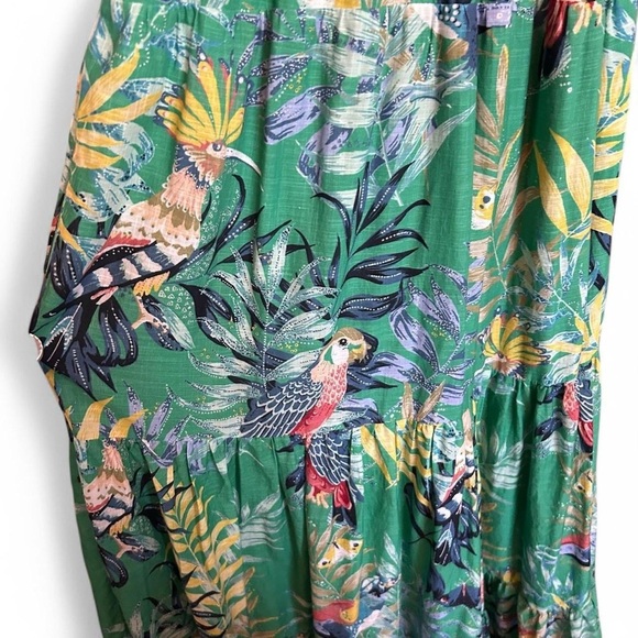 Anthropologie Maeve Tropical Maxi Dress with Pockets, Size XS 🌿 - Picture 3 of 8